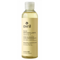 Huile Démaquillante Bio Sésame et Amande Douce 200 ml Avril beauté