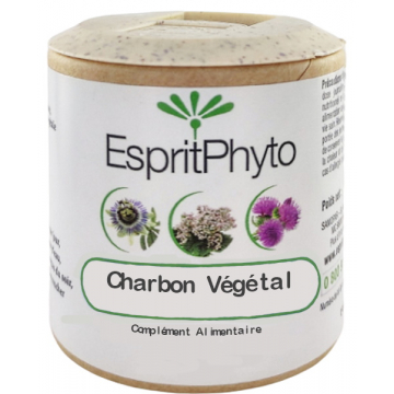 Charbon végétal activé 90 Gélules - EspritPhyto
