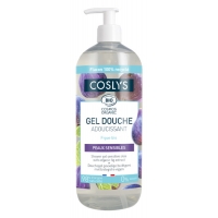 Gel douche peau sensible sans allergène à l'extrait de Figue 1 L - Coslys - Hygiène bio - Aromatic Provence
