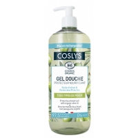 Gel douche protecteur nourrissant bulle de douceur à l'huile d'olive bio 1 L - Coslys - Hygiène bio - Aromatic Provence