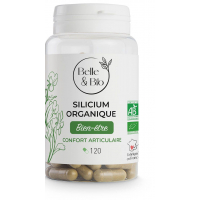 Silicium Organique bambou 120 gélules - Belle et Bio oligo-element Aromatic Provence.