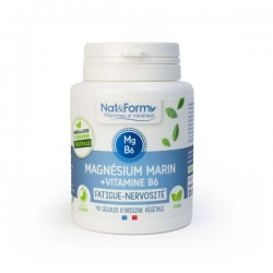 Magnésium marin Vitamine B6 Original 40 gélules - Nat et Form
