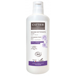 Mousse nettoyante visage Nuage Céleste - Cattier