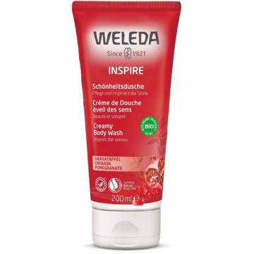 Crème de douche à la grenade bio 200 ml - weleda