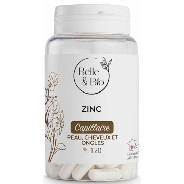 Zinc oligo-élément 120 gélules Belle et bio