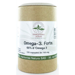 Omega 3 forte 65% 120 capsules de 705 mg - Herboristerie de paris