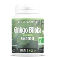 Ginkgo Biloba bio 300mg 200 comprimés - GPH Diffusion mémoire concentration Aromatic provence