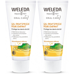 Lot de 2 Gels dentifrice enfant dents de lait 2 x 50 ml Weleda