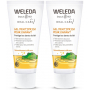 Weleda lot de 2 Gel dentifrice enfant dents de lait 2 x 50 ml, dentifrice bio enfant, aromatic Provence