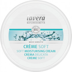 Crème Soft jojoba Aloé Vera Basis Sensitiv 150 ml - Lavera
