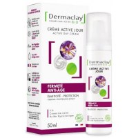 Crème active jour Fermeté Anti age 50ml Dermaclay élasticité protection Aromatic Provence