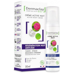 Crème active nuit régénération anti âge 50ml Dermaclay