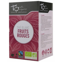 Thé Blanc bio aux fruits rouges 24 sachets  -Touch Organic