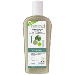 Shampooing traitant Cheveux gras 250 ml - Dermaclay