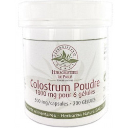 Colostrum Poudre 200 Gélules - Herboristerie de Paris