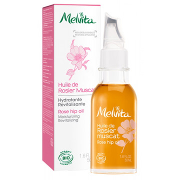 Huile de Rosier Muscat hydratante revitalisante 50 ml - Melvita