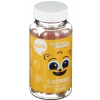 9 Vitamines Junior Plus 30 oursons - Nat et Form croissance vitalité Aromatic Provence.