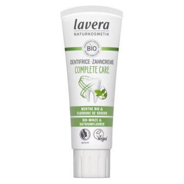 Dentifrice Menthe complete care au fluor 75 ml - Lavera