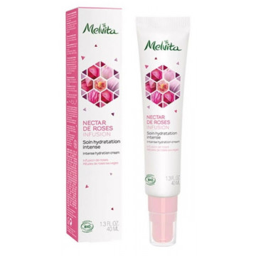 Soin hydratation intense Nectar de Rose 40 ml - Melvita