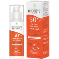 Crème Solaire Bébé Enfant SPF 50+ Huile de Coco Alga Gorria 100 ml Alga Maris protection solaire Aromatic Provence