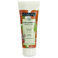 Gel dentifrice Junior à la Fraise dès 3 ans 50 ml jolies quenottes - Coslys - Hygiène bio - Aromatic Provence