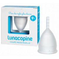 Lunacopine ou Lunacup : Coupelle menstruelle transparente Lunacopine - taille 1 Aromatic Provence
