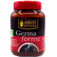 Germaforme Chicorée bio café arabica bio instantanés 100 g - Abbaye de Sept fons - Alimentation bio - Aromatic Provence