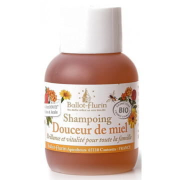 Shampoing douceur de miel 30% de miel Grand cru 50 ml - Ballot Flurin