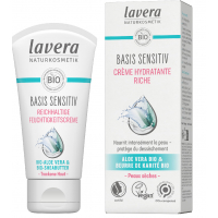 Crème hydratante riche Aloe Vera bio et Karité bio BASIS 50 ml - Lavera Aromatic Provence