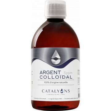 ARGENT colloidal 5 PPM 500ml - Catalyons