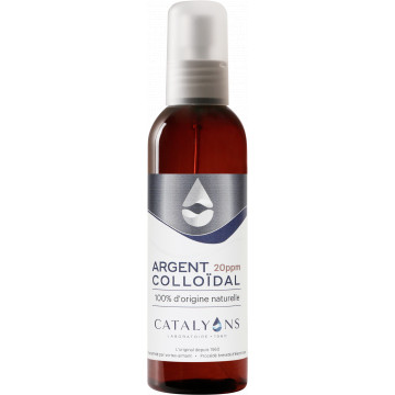 Oligo élément ARGENT colloïdal 20 ppm Spray Catalyons