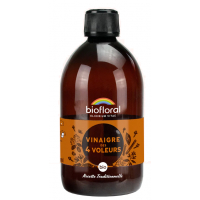 Elixir de Vinaigre des 4 Voleurs Biologique 500ml - Biofloral,Elixir de Vinaigre des 4 Voleurs Biologique 500ml Biofloral Aromat