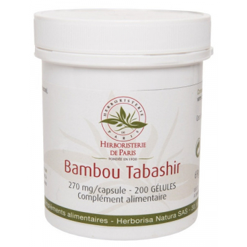 Bambou Tabashir 200 gélules - Herboristerie de Paris