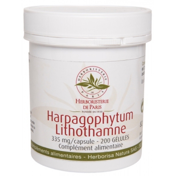 Harpagophytum Lithothamne 200 Gélules - Herboristerie de Paris