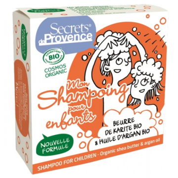 Mon shampoing solide pour enfants 85 gr - Secrets de Provence