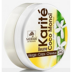 Beurre de Karité Coco Monoï 150ml - Naturado