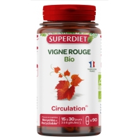 Vigne Rouge 90 gélules d origine marine Bio Super Diet,Vigne Rouge bio 90 gélules Super Diet, aromatic provence,