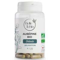 Aubépine bio 120 gélules - Belle et bio palpitations pl&énitude et sérénité Aromatic Provence