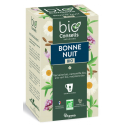 Infusion Bonne Nuit bio 20 sachets - Bio Conseils