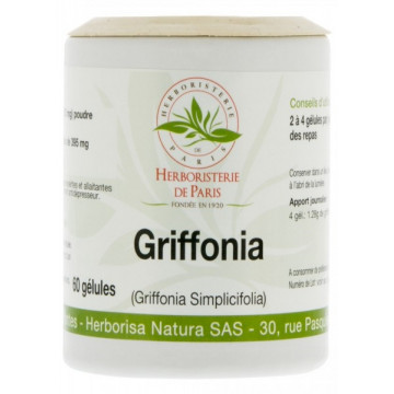 Griffonia simplicifolia fruit 320mg 60 Gélules - Herboristerie de Paris