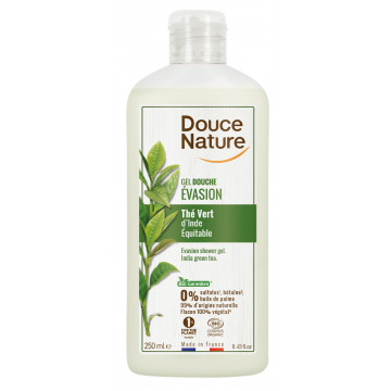 Shampoing Douche evasion Thé vert de chine 250ml - Douce Nature