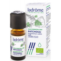 huile essentielle de patchouli 10 ml ladrome, huile essentielle de patchouli, ladrome, aromatic provence