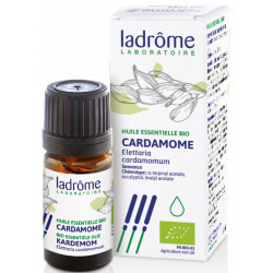 Huile essentielle bio Cardamome 5ml - Ladrôme