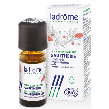 Huile essentielle bio Gaultherie (Wintergreen) - Ladrôme