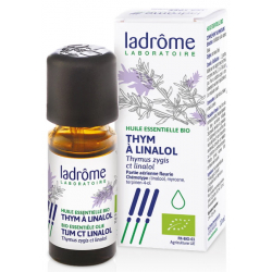 Huile essentielle bio Thym à Linalol - Ladrôme