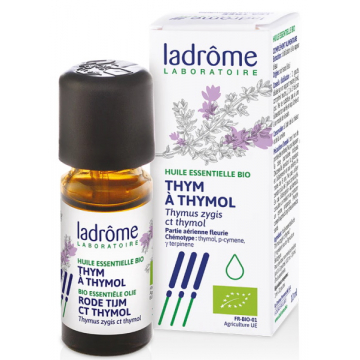 Huile essentielle bio Thym Thymol 10ml - Ladrôme