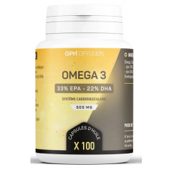Omega 3 505mg 100 capsules - GPH Diffusion