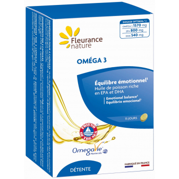 Oméga 3 - 60 capsules - Fleurance Nature