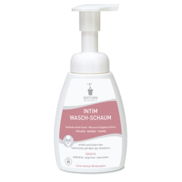 Mousse d'hygiène intime sans savon extra doux 250ml - Bioturm