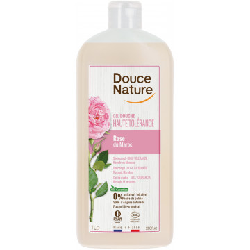 Douche haute tolérance Rose du Maroc 1L - Douce Nature